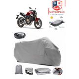 Honda Cbr 650 R Branda Gri Arka Çanta Uyumlu(Topcase) Motosiket Brandası Motor Örtüsü Çadır Su Geçirmez Motosiklet Kılıfı Motor Brandası,lastikli,taşıma Torbalı