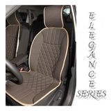 Honda City Lüx Oto Koltuk Minderi Ön 2'li Set ELEGANCE Serisi KOYU BEJ