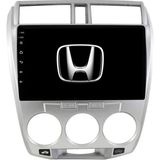 Honda City Manuel Klima Android Multimedya Sistemi 4-64 For-X (2008-2013) Ön Kayıt Kamera Hediyeli - Siyah