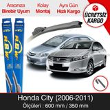 Honda City RBW 2006-2011 Muz Silecek Takımı