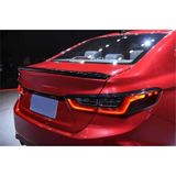 Honda city uyumlu bagaj üstü spoiler rs piano black 2020+