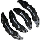 Honda City Uyumlu Brembo Siyah Kaliper Kapağı 4 Parça Ön Arka Set