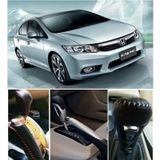 Honda Civic 2012/16 Fd7 Fb7 Otomatik Vites Kılıfı El Yapımı Hakiki Deri
