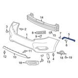 Honda Civic (2016 Yılında Çıkan Kasa) Fc5 Arka Tampon Braketi Sol (Oem No: 71598-Tba - A00)