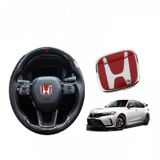 Honda Civic 2022.2025 Fe Kırmızı H Direksiyon Logo-ablem