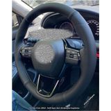 Honda Civic 2022 Uyumlu Araca Özel Direksiyon Kılıfı (Soft Nokta Napa)
