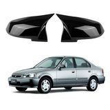 Honda Civic 96-200 Araca Özel Batman Yarasa Ayna Kapağı Pianoblack