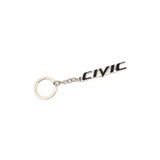 Honda Civic Anahtarlık Metal Çift Yönlüdür 1 Adet Siyah Renk