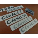 Honda Civic Ex Ef Arka Bagaj Seti Sticker