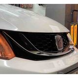 Honda Civic Fb7 2012-2015 Arası Uyumlu Parlak Siyah Ön Panjur ( Krom Logo Hediye)
