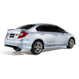 Honda Civic Fb7 (2012-2016) Modulo Black Edition Arka Tampon Eki - Difüzör (plastik)