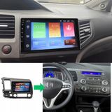 Honda Civic Fb7 Android Multimedya Sistemi 4-64 Cadence (2012-2015)+ Dört Bölge 360 Derece Kamera Sistemi Hediye - Dark Black