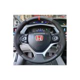 Honda Civic Fb7 Araca Özel Direksiyon Kılıfı Alcantra Karbon