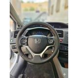Honda Civic Fb7 Araca Özel Direksiyon Kılıfı Nokta Karbon Kırmızı İp