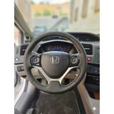 Honda Civic Fb7 Araca Özel Direksiyon Kılıfı Nokta Karbon Krem İp