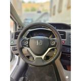 Honda Civic Fb7 Araca Özel Direksiyon Kılıfı Nokta Karbon Sarı İp