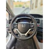 Honda Civic Fb7 Araca Özel Direksiyon Kılıfı (Soft Nokta Karbon Mavi İp)