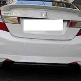 Honda Civic Fb7 Egzoz Görünümlü Difüzör (Plastik)(Boyasız)