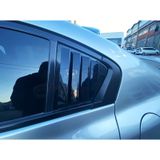 Honda Civic Fb7 Kelebek Cam Kaplama Vizörü Piano Black