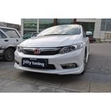 Honda Civic Fb7 Ön Tampon Eki Karlık Fiberglass Boyasız