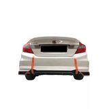 Honda Civic Fb7 Plastik Egzoz Görünümlü Difüzör Dayanıklı Kolay Montajlı Sportif Tasarım