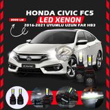 Honda Civic Fc5 2016-2021 Uzun Far Uyumlu Şimşek Etkili Led Xenon Light Series Hb3