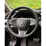 Honda Civic Fc5 Araca Özel Direksiyon Kılıfı Açıklamamızı Okuyunuz! ( Karbon Nokta Siyah İp)