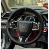 Honda Civic Fc5 Araca Özel Direksiyon Kılıfı Karbon Nokta Gri Yü