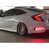 Honda Civic Fc5 Arka Tampon Sisi Ledli E Sis Sağ Sol Takım 2016 Uyumlu