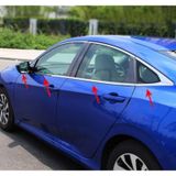 Honda Civic Fc5 Cam Kenar Krom Cercevesi Citasi Nikejal 2016+