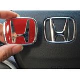 Honda Civic Fc5-Fb7-Fd6 Uyumlu Ithal Kırmızı Direksiyon Logo