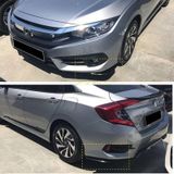 Honda Civic Fc5 Ön Ve Arka Tampon Altı Flap 2016-2019
