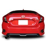 Honda Civic Fc5 Sedan (2015-2018) Modulo Arka Tampon Eki - Difüzör (plastik)