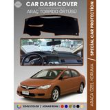Honda Cıvıc Fd6 (2005-2011) Torpido Örtüsü Torpido Koruma Tam Uyum Çatlamayı Önler Kolay Montaj
