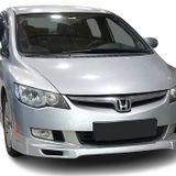Honda Civic Fd6 (2006-2009) Makyajsız Kasa İçin Makyajlı Ön Tampon Ek (plastik)