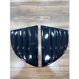Honda Civic FD6 2006-2011 Kelebek Cam Vizörü Kaplama Pianoblak 2'li Set
