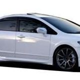 Honda Civic Fd6 2006 - 2011 Mugen Yan Marşpiyel Seti (Plastik)