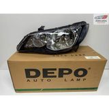 Honda Civic Fd6 2007-2009 Makyajsız Kasa Far Lambası Sol Sedan (Xenonsuz Tip-Sol Far-Depo Marka) - HONDA CİVİC FD6 2007-2009 MAKYAJSIZ KASA FAR LAMBASI SOL SEDAN (XENONSUZ TİP-SOL FAR-DEPO MARKA)