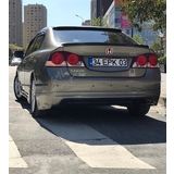 Honda Civic Fd6 Bagaj Üstü Black Piano Spoiler Bagaj Çıtası