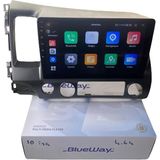 Honda Civic Fd6 Blueway 4-64 Profesyonel Oem Multimedia - Siyah