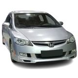 Honda Civic Fd6 İcin (2006-2009) Makyajsiz Kasa Icin Makyajli On Tampon Ek (Plastik)