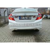 Honda Civic Fd6 İcin Egzoz Gorunumlu Difuzor