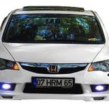 Honda Civic Fd6 Mugen (2009-2011) Makyajlı Ön Tampon Ek (plastik)