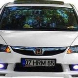 Honda Civic Fd6 Mugen (2009-2011) Uyumlu Makyajlı Ön Tampon Ek (Plastik)