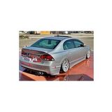 Honda Civic Fd6 Uyumlu Arka Tampon Eki Karlık Fiberglass Boyasız