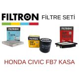 HONDA CİVİC FD6/FB7 08-15 FILTRE BAKIM SETİ / KITI [FILTRON]