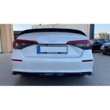 Honda Civic Fe1 Uyumlu 2022+ Aero Difüzör Piano Black