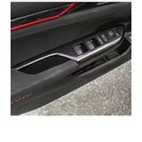 Honda Civic Fk7 Fc5 2017-2020 Iç Kapı Kol Dayama Karbon Fiber 2 Adet Ön Taraf 2 Adet Arka