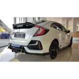 Honda civic fk7 hb dto spoiler siyah boyalı 2016 / 2020