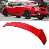 Honda Civic Fk7 İçin Uyumlu Yofer Bagaj Üstü Spoiler Kırmızı